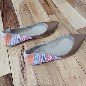 Audrey Brooke multi-colored flats